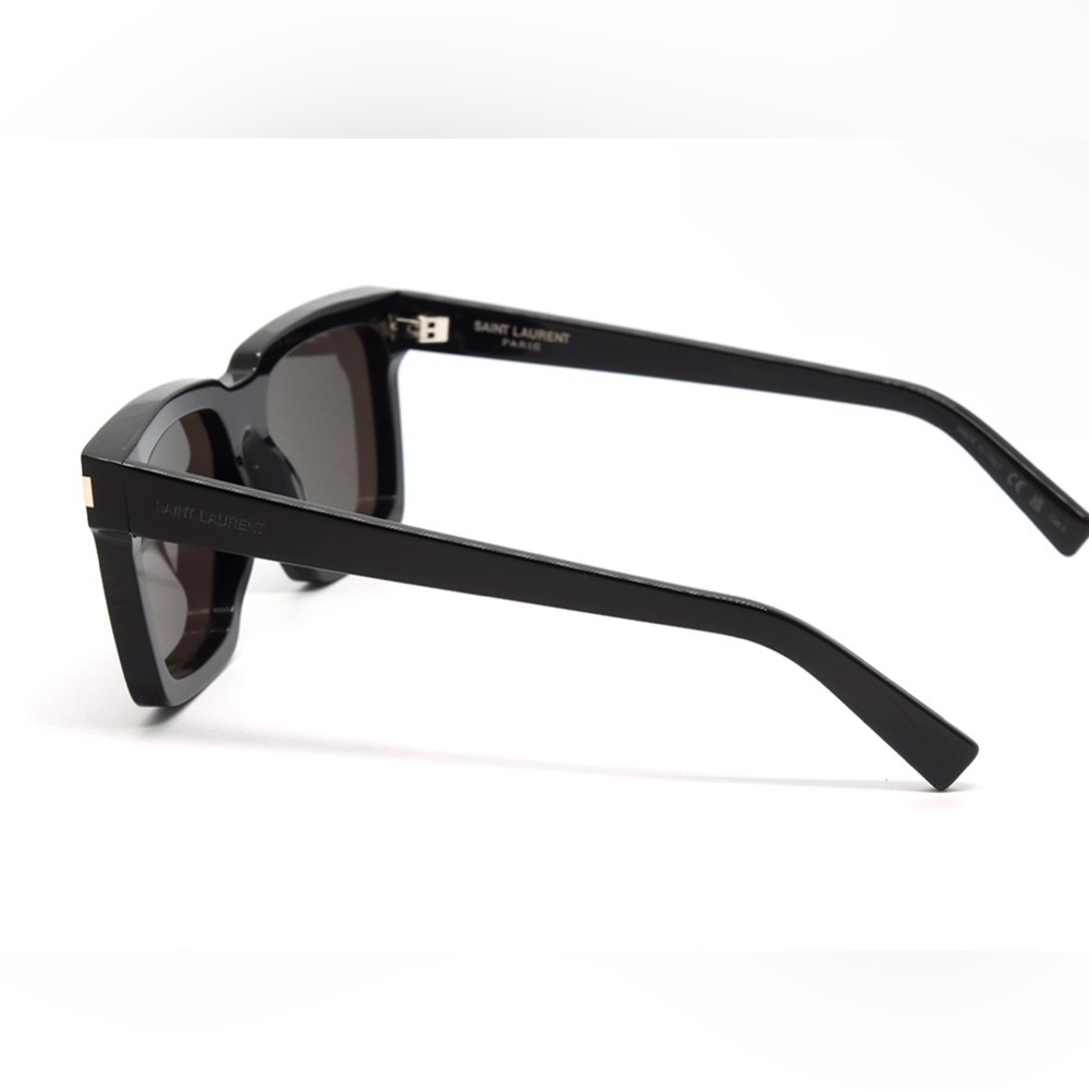 NEW SAINT LAURENT SQUARE SUNGLASSES SL610 001 BLACK WOMEN SL 610 001 EYEWEAR - Picture 3 of 4